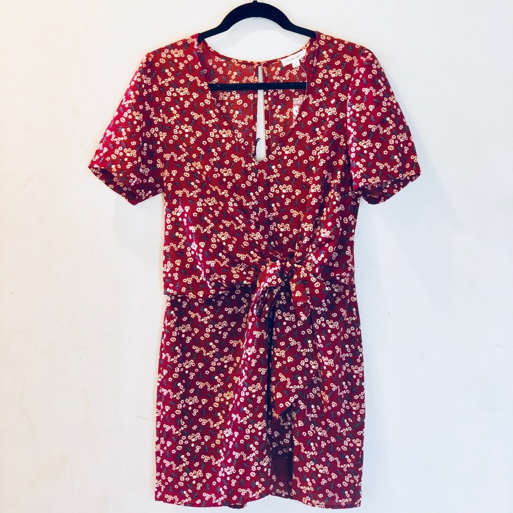 NWT Red Floral Dress